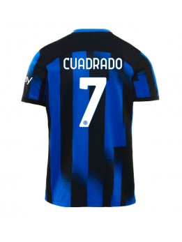 Inter Milan Juan Cuadrado #7 Heimtrikot 2023-24 Kurzarm